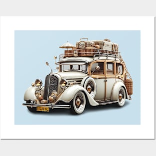 Classic car Posters and Art